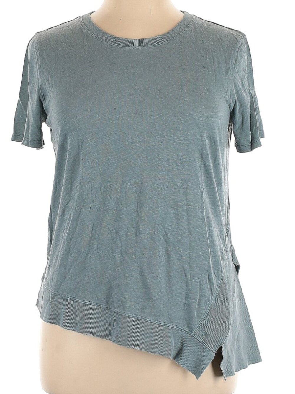 XCVI Wearables Short Sleeve T Shirt XL Green